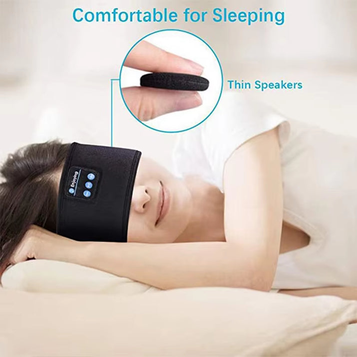Experience Ultimate Comfort with Fone Bluetooth Earphones - Sports Sleeping Headband with Active Noise-Cancellation and Wireless Freedom