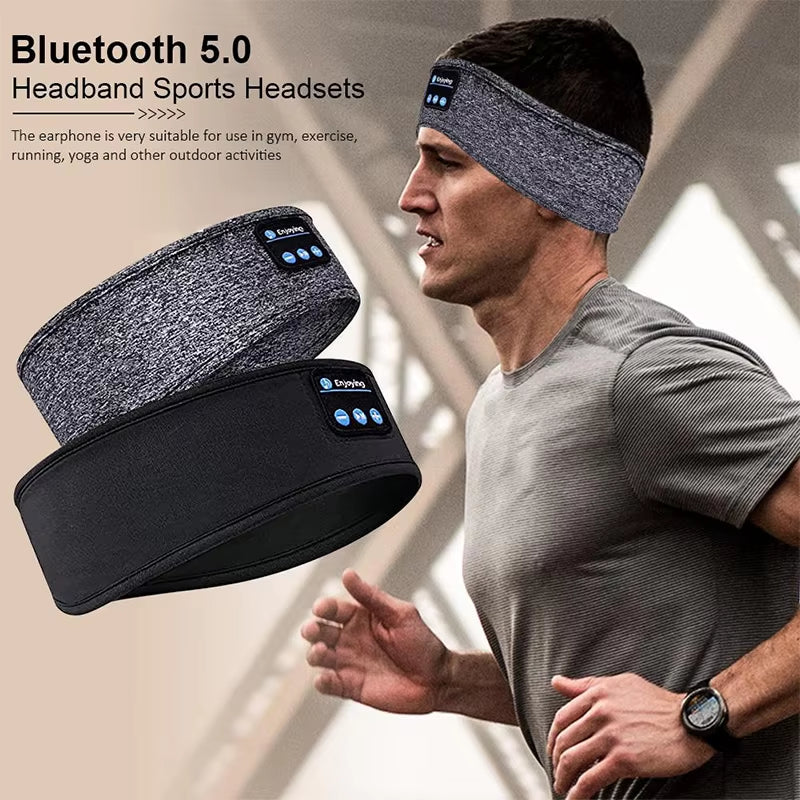 Experience Ultimate Comfort with Fone Bluetooth Earphones - Sports Sleeping Headband with Active Noise-Cancellation and Wireless Freedom