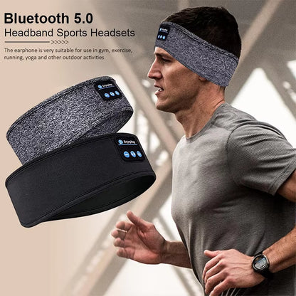 Experience Ultimate Comfort with Fone Bluetooth Earphones - Sports Sleeping Headband with Active Noise-Cancellation and Wireless Freedom