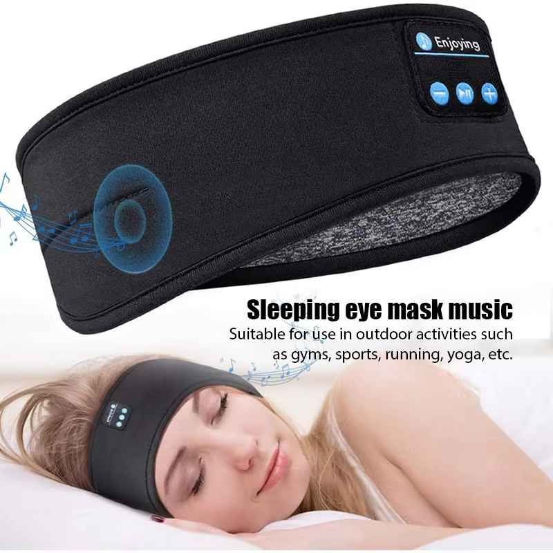 Experience Ultimate Comfort with Fone Bluetooth Earphones - Sports Sleeping Headband with Active Noise-Cancellation and Wireless Freedom